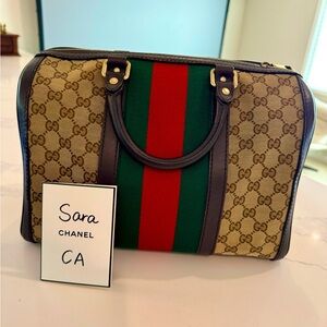 ❌SOLD OUT❌Gucci Monogram Boston Very good Condition